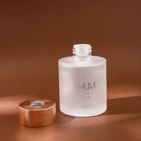 Vente en gros de pots en verre de 150 ml pour la décoration avec logo personnalisé, diffuseur de roseaux d'arôme liquide naturel pour aromathérapie