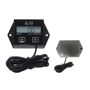 Compteur d'heures numérique inductif étanche IP68 pour moteur à essence, jauge de régime moteur jusqu'à 80% d'humidité relative, température de fonctionnement de -20°C à 70°C, moto, marine - Product Image 5