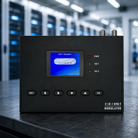 Encodeur-modulateur de streaming IP DIGICAST H.264 MPEG-4 AVC, modulateur de télévision numérique RF DVB-T pour centre de diffusion de télévision numérique