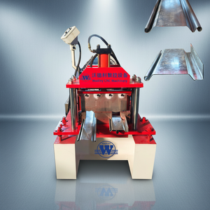 Machine de formage à froid automatique sur mesure pour panneaux de volets roulants à double profil pour fenêtres et portes - Product Image 1