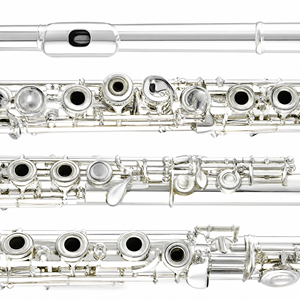 Flûte en Do à 17 clés, à trous ouverts, avec système B Foot Split E Offset G, en cupronickel plaqué argent, pour joueur professionnel et enregistrement en studio - Product Image 3