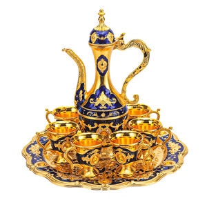 Cafetera de té árabe de acero inoxidable de alta calidad, fabricante Dallah de té árabe de primera calidad, cafetera Kahwa, tetera árabe Dallah - Product Image 6