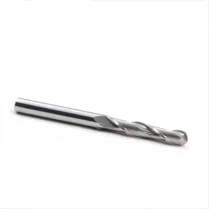 End Mills HRC55 2 Flute Ball Nose For Aluminium Cutting Tools CNC Metal