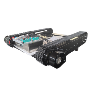 Tragfähigkeit 5500kg Elektrisches Kettenfahrgestell Bürstenloser Motorantrieb 48V Stromversorgung Fernbedienung Raupenchassis - Product Image 2