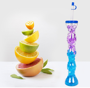 Nicro-<span class=keywords><strong>gobelet</strong></span> à Smoothie en plastique <span class=keywords><strong>personnalisé</strong></span>, pour enfants, vase à jus, en paille - Product Image 3