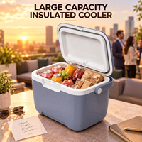 Glacière isotherme en PP, 10/16QT, étanche, écologique, double compartiment, conception thermique, couleurs personnalisables, idéale pour les voyages – Vente directe usine