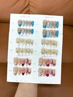 En gros Faux ongles à presser pour Halloween, style gothique, en acrylique, motifs crâne, fantôme, citrouille effrayants, formes carrée, amande, stiletto, French