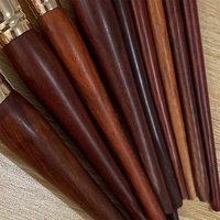 Ensemble de 9 pinceaux de maquillage personnalisés en bois rouge, poils de chèvre naturels, luxe, haute qualité, logo personnalisé, vente en gros