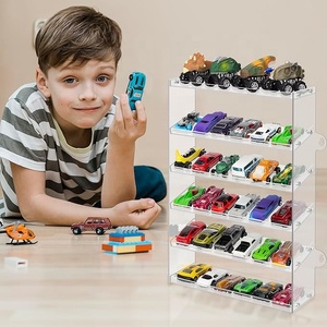 Expositor de Acrílico Transparente de 6 Níveis, Robusto, para 48 Carrinhos Hot Wheels, com Base Polida – Novo Lançamento! - Product Image 5
