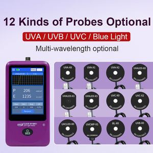 Medidor de Luz UV LS135, Medidor de Intensidad de Lámpara UV Profesional, Radiómetro Ultravioleta con Sonda UVA UVB UVC - Product Image 4
