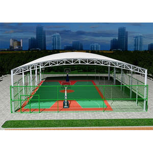 Cubierta de Techo para Cancha de Pádel de Alta Calidad, Personalizada, con Forma Especial, de Película Tensada de PVDF para Pabellones Deportivos - Product Image 5