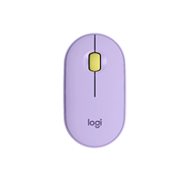 Souris sans fil Bluetooth silencieuse et élégante Logitech Pebble M350