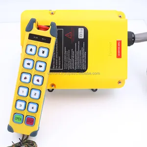Interruptor de control remoto inalámbrico de radio industrial de carretilla elevadora a prueba de agua VHF de fábrica de fuente
