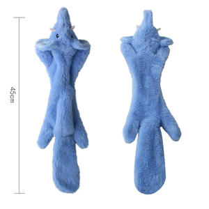 New Cute Plush Toys Squeak Pet Pig Elephant <b>Animal</b> Toy Dog Chew Squeaky No <b>Stuffing</b> Bite Resistant Dog Toys - Product Image 3