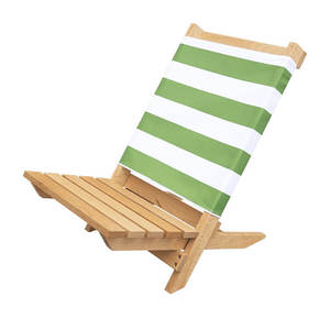 كرسي محمول قابل للطي للاستخدام الخارجي للبالغين والأطفال، تصميم عصري وبسيط، مقعد خشبي من خشب الزان للتخييم والصيد - Product Image 6