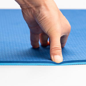 Tapete de <span class=keywords><strong>Yoga</strong></span> Ecológico Gumifan/Gumif de TPE, 6/8 mm de Grosor, 183 cm, 850 g, Suave y Cómodo, Línea Corporal, Monocromático, Doble Color, Ancho, para el Hogar - Product Image 1