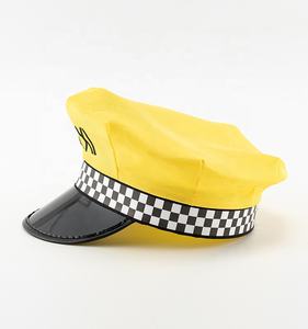 Accesorios de <span class=keywords><strong>Disfraces</strong></span> para Fiesta de Halloween para Adultos, Gorra de <span class=keywords><strong>Taxi</strong></span> Amarilla y Azul para Conductor, Unisex - Product Image 2