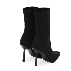 Botas de Mujer con Tacón de Copa de Vino, Punta Puntiaguda, Elásticas, de Una Pieza, Nueva Moda 2026, Gran Venta - Product Image 5
