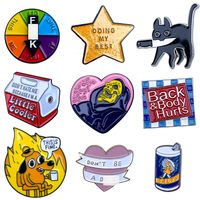 Insigne personnalisé chat noir de haute qualité mignon dessin animé métal émail broche Logo Style traditionnel souvenir épinglette pour accessoire de chapeau