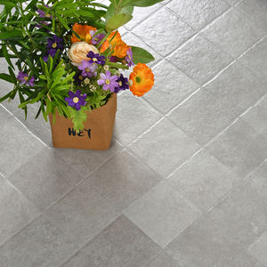 Carreaux de pays Offre Spéciale 600*1200mm Ew Design Tuile de dalle d'aspect marbre flexible Carreaux de mosaïque en porcelaine mate gris clair - Product Image 5
