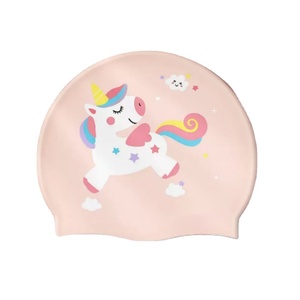 <span class=keywords><strong>Gorro</strong></span> <span class=keywords><strong>de</strong></span> Natación <span class=keywords><strong>de</strong></span> Silicona <span class=keywords><strong>de</strong></span> 40g para Niños, Bonito y Adorable, con Protección para los Oídos, para Deportes Acuáticos - Product Image 4