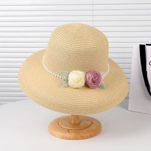 Nuovo estivo da donna elegante cupola mare spiaggia piatta Eave parasole paglia tessuto <span class=keywords><strong>odio</strong></span> - Product Image 6
