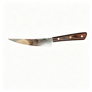 Couteau à désosser en acier Damas de qualité supérieure, manche en bois de Pakka rouge, lame à motif ondulé, cadeau élégant pour chef cuisinier, cadeau de pendaison de crémaillère, cadeau de fêtes - Product Image 2