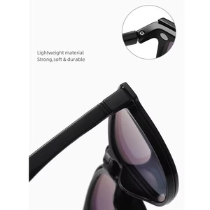 Gafas de Sol Magnéticas con <span class=keywords><strong>Clip</strong></span> Polarizadas UV400 de Dos Tonos con <span class=keywords><strong>Lentes</strong></span> con Protección Contra la Luz Azul para Hombre, Ideales para Conducir - Product Image 4