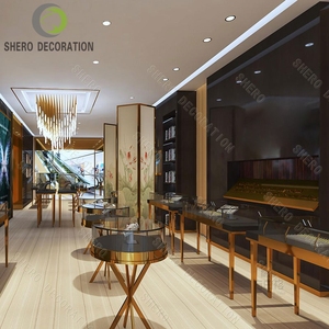 Vetrina Espositiva per Gioielli di Lusso, Vetrina in Vetro Resistente di Alta Gamma con Design Interno per Negozi di Gioielleria di Prestigio - Product Image 5