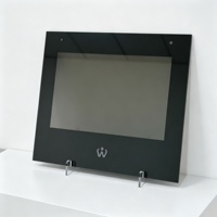 Verre de porte de four trempé à épaisseur personnalisable résistant aux hautes températures pour usage commercial et domestique, compatible micro-ondes