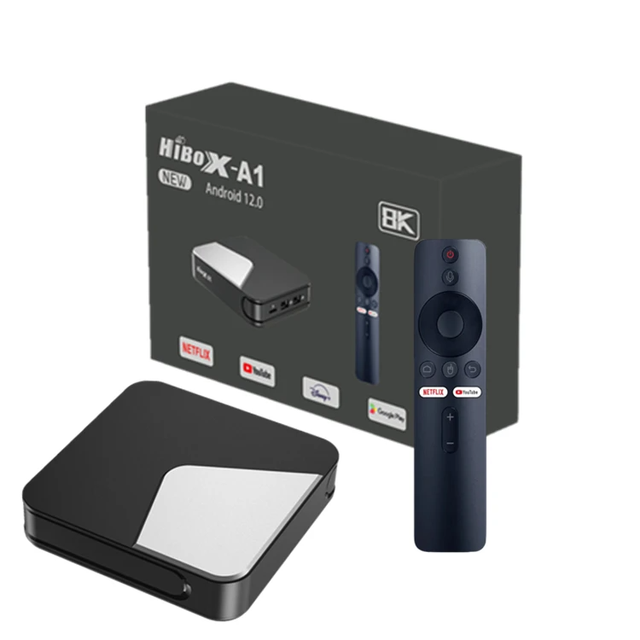 Tvbox Android Android 12 HI BOX A1 Mali-G31 4GB 32GB/64GB Smart TV Box Support 2.4G&5G Wifi Set-top Box