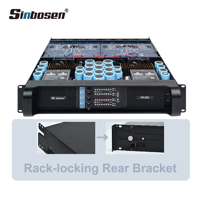4*2500W 8ohms 4ch Amplifier Large Power Audio Amplifier Kelas Td Professional Dj Bass Amplifier
