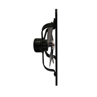 Anpassbarer AC 220V Gusseisen Küchenabluftventilator mit Kugellager, 100% Kupfermotor, 12 Zoll OEM Wandventilator, Axialer Abluftventilator