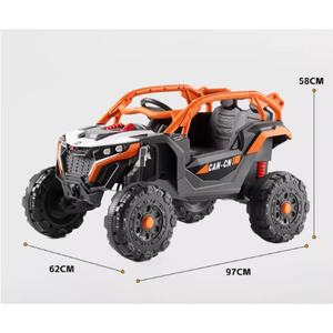 Auto Elettrica Giocattolo per Bambini 12V4.5AH a Doppia Trazione con Telecomando, per Bambini di <span class=keywords><strong>2</strong></span>-4 Anni, Fuoristrada - Product Image 6