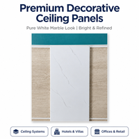Panneau acoustique perforé en aluminium revêtu, absorbant le son, pour murs et plafonds, 300*600 mm, pour intérieur
