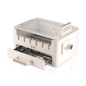 Brochetas Eléctricas de 800W, 11 Varillas, 360 °   Parrilla Giratoria con Calor Uniforme y Estructura Fácil de Limpiar para Barbacoa en Casa - Product Image 4