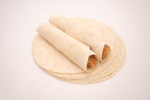 Rollo Vegetariano de Tortilla de Maíz Mexicana de 8 Pulgadas, Combinado con Rollo de Espinacas y Rollo de Tortilla de Maíz Integral - Product Image 2