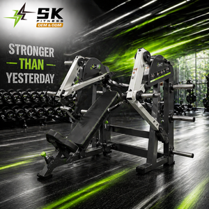 Macchina Commerciale SK Fitness per Chest Press Inclinata a Carico di Pesi, Attrezzatura da Palestra in Acciaio Resistente per l'Allenamento della Forza della Parte Superiore del Corpo - Product Image 1