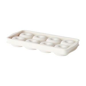 Moule à glaçons en silicone alimentaire à 8 cavités, motif fleur d'amour, rond, facile à remplir, pour congélation rapide, grande taille - Product Image 5