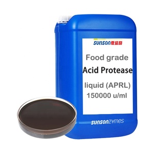 Liquido proteasi acido per uso alimentare per produzione di birra, salsa di soia e alcol-enzima liquido termostabile per idrolisi proteica - Product Image 1