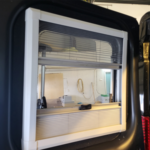 Cadre intérieur ABS sur mesure pour fenêtre de camping-car avec pare-soleil plissé et <span class=keywords><strong>moustiquaire</strong></span> pour voiture, remorque, camping-car, fourgonnette - Product Image 6