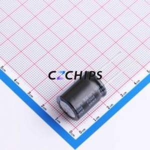 KM470M400J210A Through-Hole <b>Aluminum</b> <b>Electrolytic</b> <b>Capacitor</b> Through hole Component (THT),D16xL21mm 47uF 20% 400V 7.5mm - Product Image 2