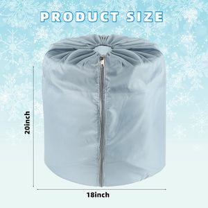 Copertura Impermeabile e Antigelo per Vasi da Fiori, Protezione per Vasi da Giardino Esterni 45x50cm - Product Image 2