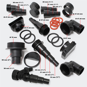 Bể cá sinh học cho vườn nước có mút lọc bên trong CBF-350C - Product Image 4