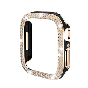 <span class=keywords><strong>Funda</strong></span> de reloj de diamantes de lujo para mujer para <span class=keywords><strong>Apple</strong></span> <span class=keywords><strong>Watch</strong></span> Series 10 9 8 7 6 SE <span class=keywords><strong>Funda</strong></span> protectora para IWatch 42mm 45mm - Product Image 5