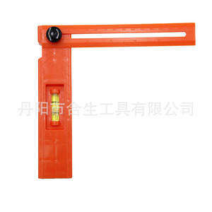 Regla de Posicionamiento para Trabajos en Madera Mr Drill, Naranja, Multifuncional, con Nivel de Burbuja para Marcado y Alineación Precisos - Product Image 4