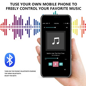 380*580 mét <span class=keywords><strong>3</strong></span> chức năng Shower Head LED Set 64 màu LED với âm nhạc Trần tắm cho phòng tắm - Product Image 6