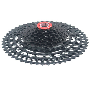 Volant de vitesse ultraléger de vtt, noir, <span class=keywords><strong>10</strong></span>/<span class=keywords><strong>11</strong></span>/12 <span class=keywords><strong>vitesses</strong></span>, <span class=keywords><strong>11</strong></span>-<span class=keywords><strong>50</strong></span>/52T, accessoires de vélo - Product Image 4