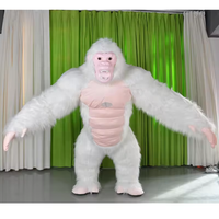 Costume de mascotte de gorille réaliste King Kong gonflable Efun Costume en peluche unisexe pour adultes