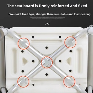 <span class=keywords><strong>Chaise</strong></span> <span class=keywords><strong>de</strong></span> bain Chuangyu, <span class=keywords><strong>chaise</strong></span> <span class=keywords><strong>de</strong></span> <span class=keywords><strong>douche</strong></span> pour personnes âgées, femmes enceintes, tabouret <span class=keywords><strong>de</strong></span> bain <span class=keywords><strong>en</strong></span> alliage d'aluminium, <span class=keywords><strong>hauteur</strong></span> <span class=keywords><strong>réglable</strong></span>, trous <span class=keywords><strong>de</strong></span> drainage - Product Image 5